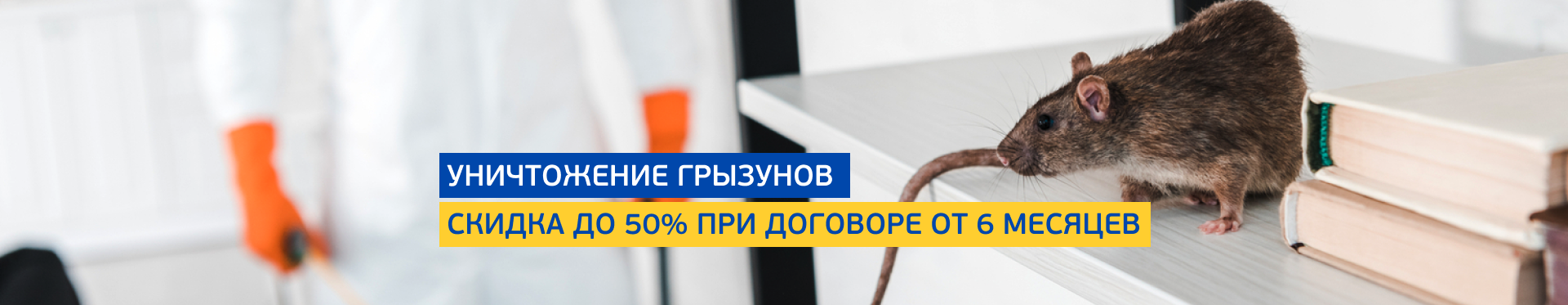 Уничтожение грызунов